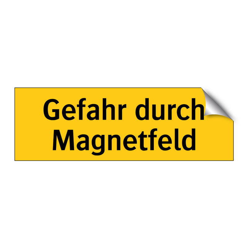 Gefahr durch Magnetfeld