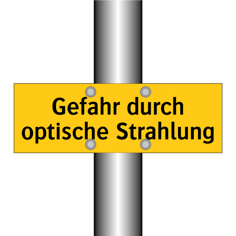 Gefahr durch optische Strahlung