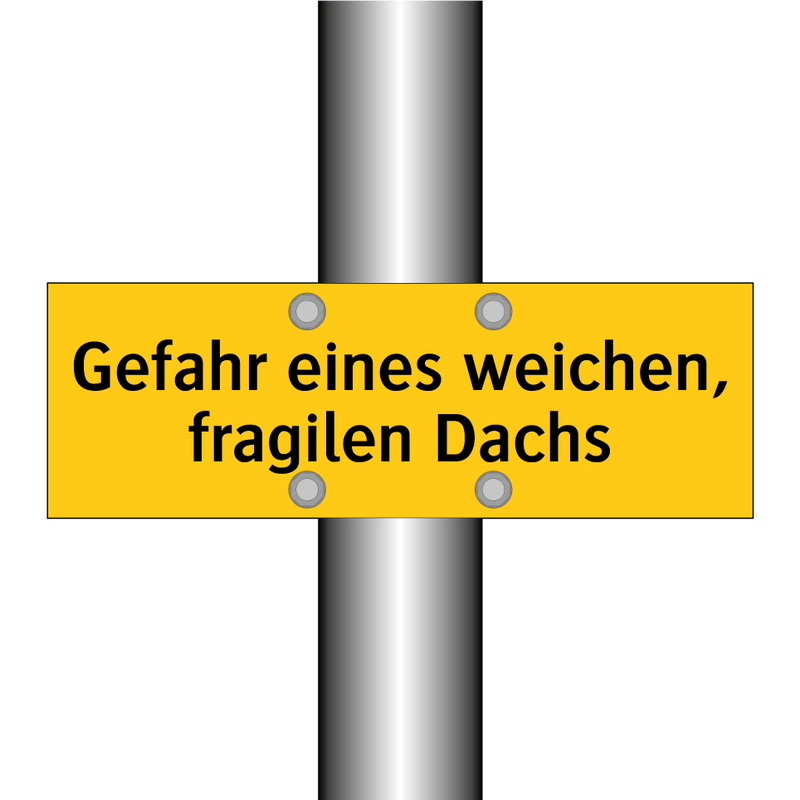 Gefahr eines weichen, fragilen Dachs