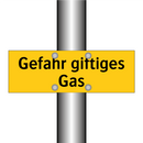 Gefahr giftiges Gas