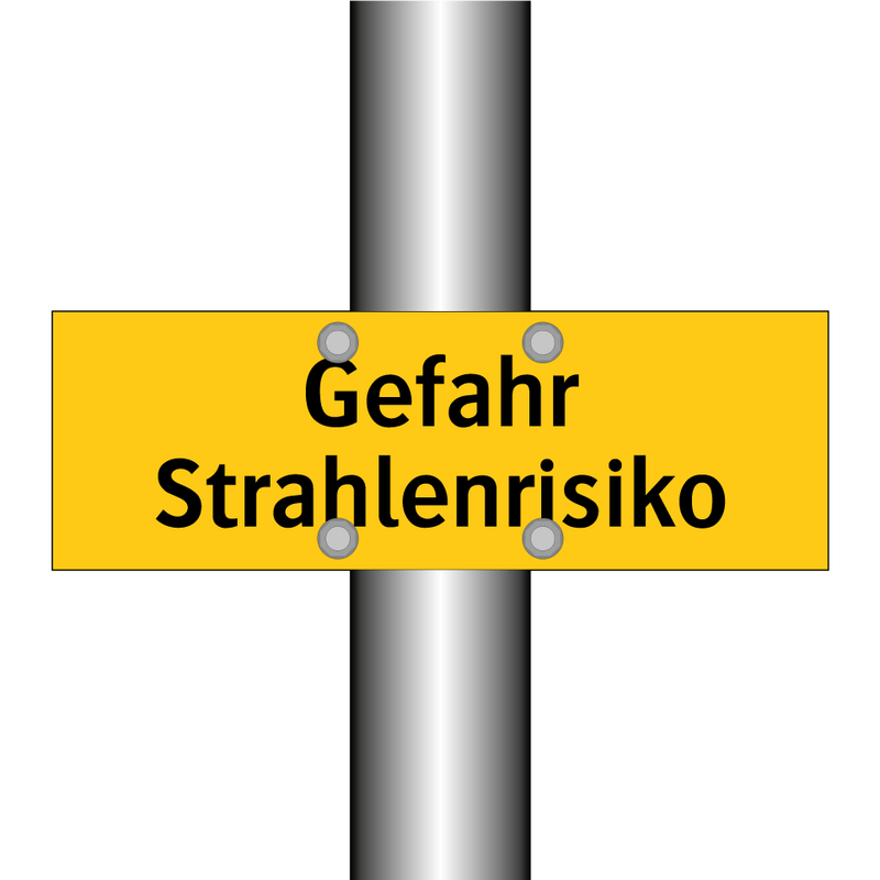 Gefahr Strahlenrisiko