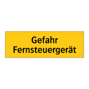 Gefahr Fernsteuergerät