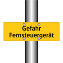 Gefahr Fernsteuergerät