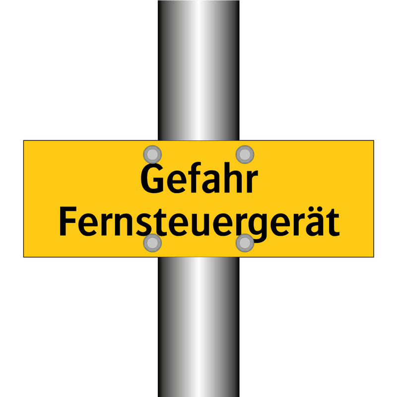 Gefahr Fernsteuergerät