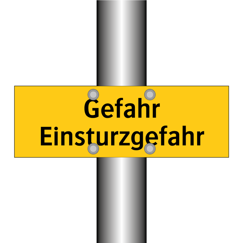 Gefahr Einsturzgefahr
