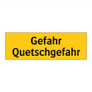 Gefahr Quetschgefahr
