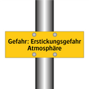 Gefahr: Erstickungsgefahr Atmosphäre
