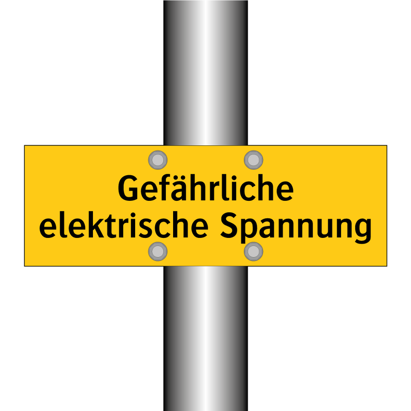 Gefährliche elektrische Spannung
