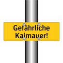 Gefährliche Kaimauer!