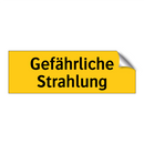Gefährliche Strahlung