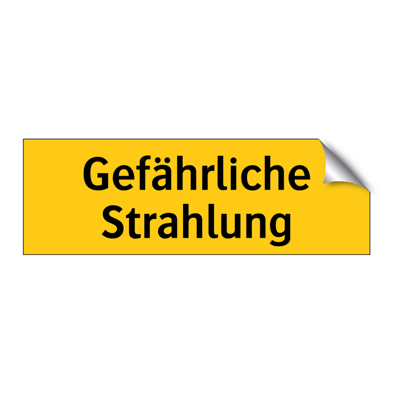 Gefährliche Strahlung