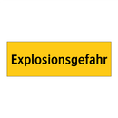 Explosionsgefahr