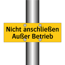 Nicht anschließen Außer Betrieb