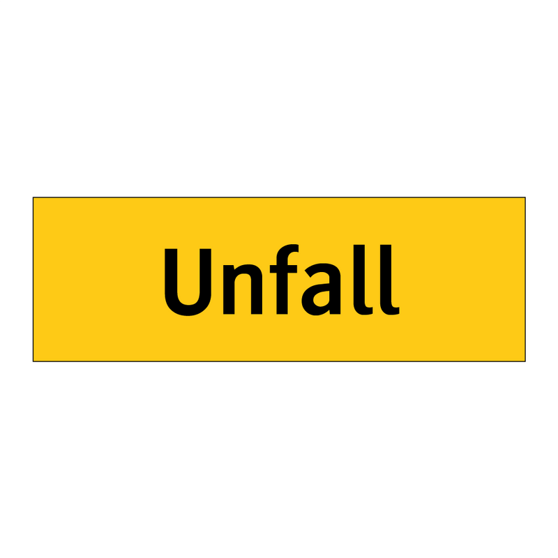 Unfall