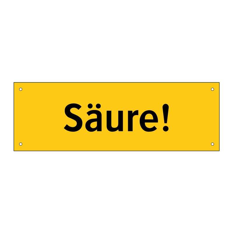 Säure!