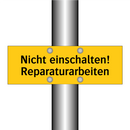Nicht einschalten! Reparaturarbeiten