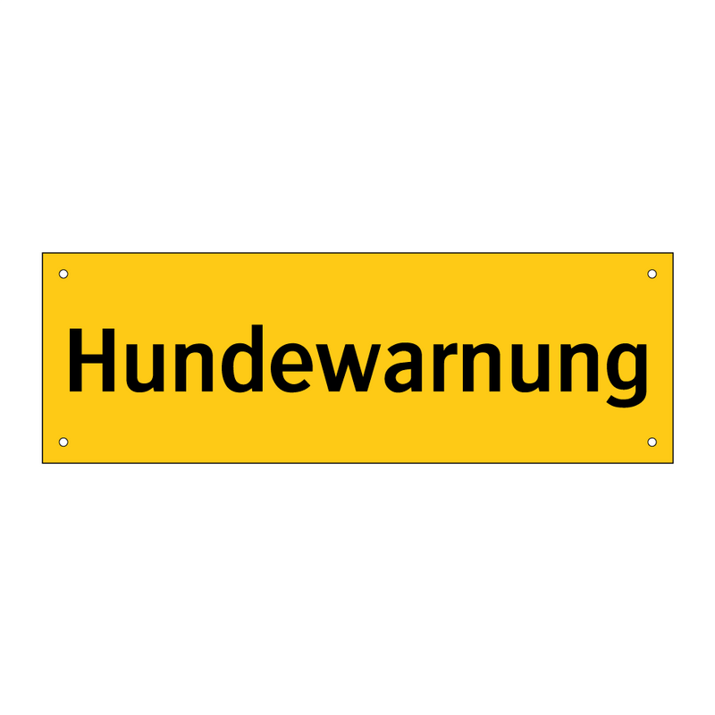 Hundewarnung