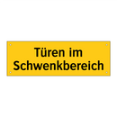 Türen im Schwenkbereich