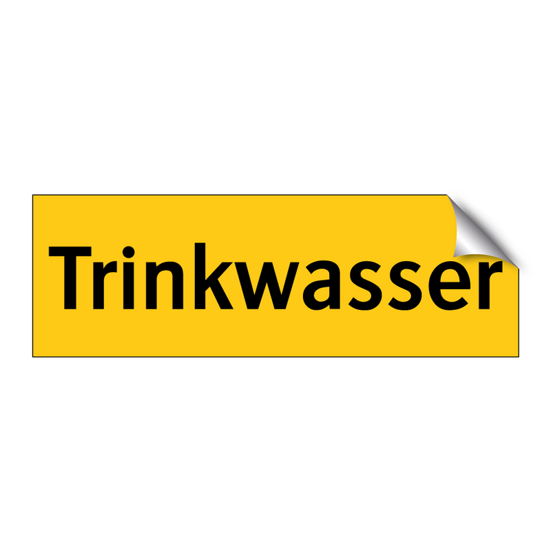 Trinkwasser