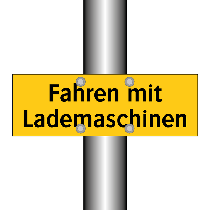Fahren mit Lademaschinen