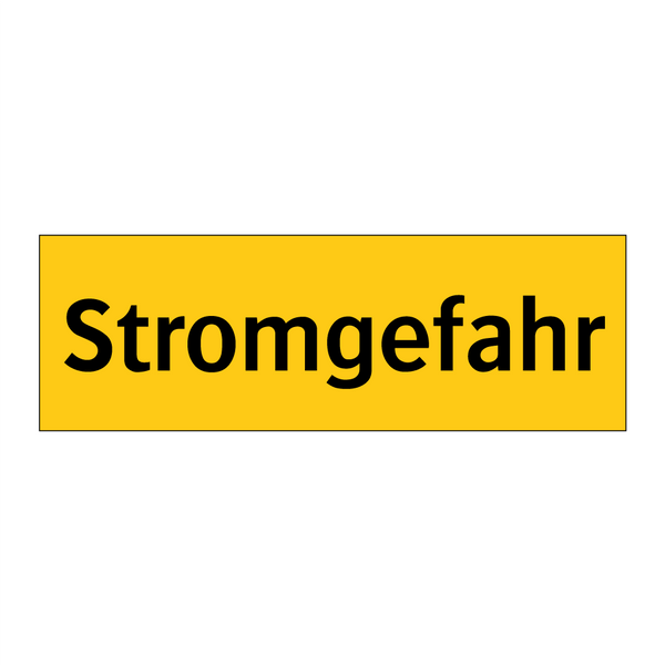 Stromgefahr