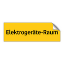 Elektrogeräte-Raum