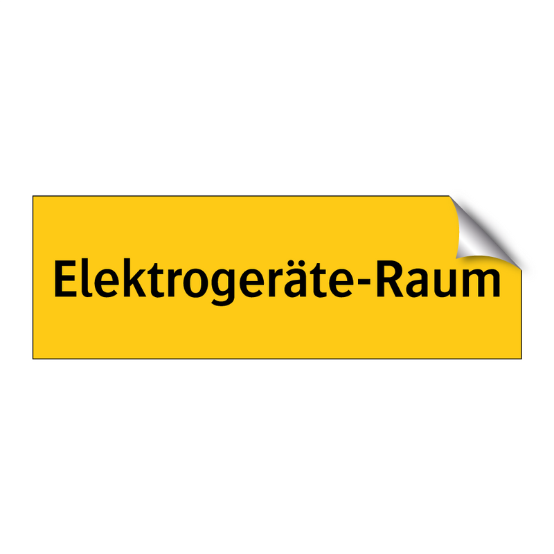 Elektrogeräte-Raum