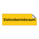 Elektrobetriebsraum