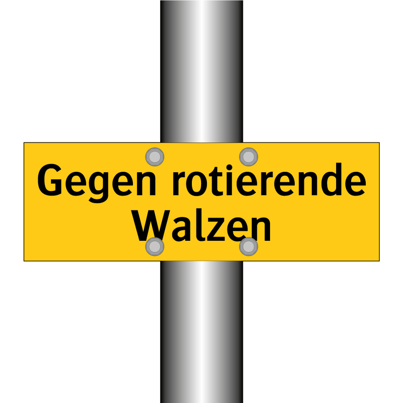 Gegen rotierende Walzen