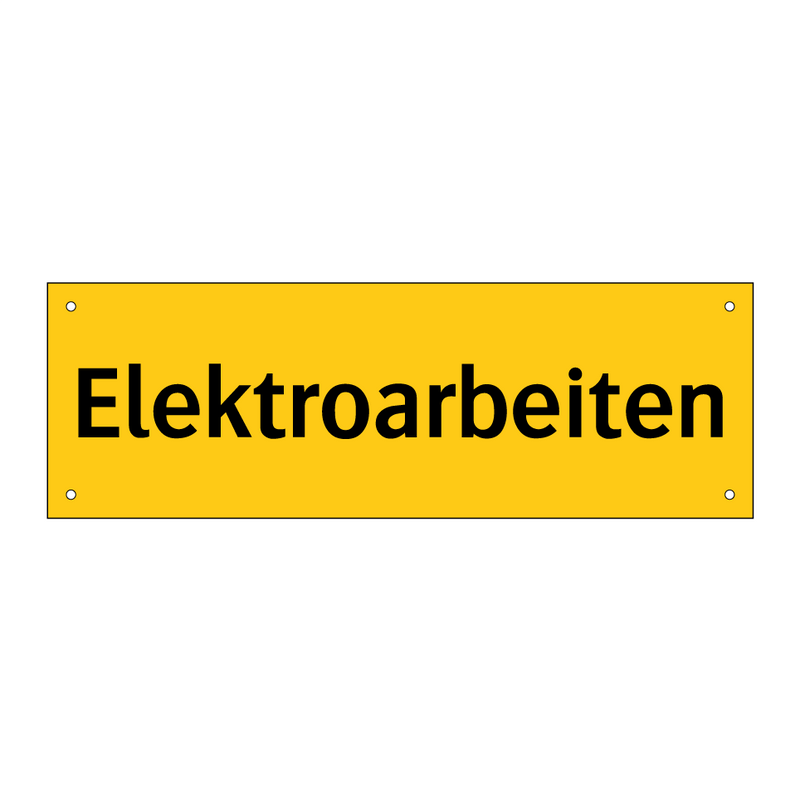 Elektroarbeiten