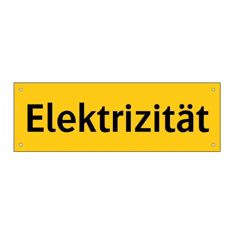 Elektrizität