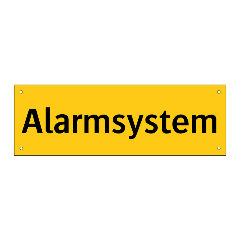 Alarmsystem