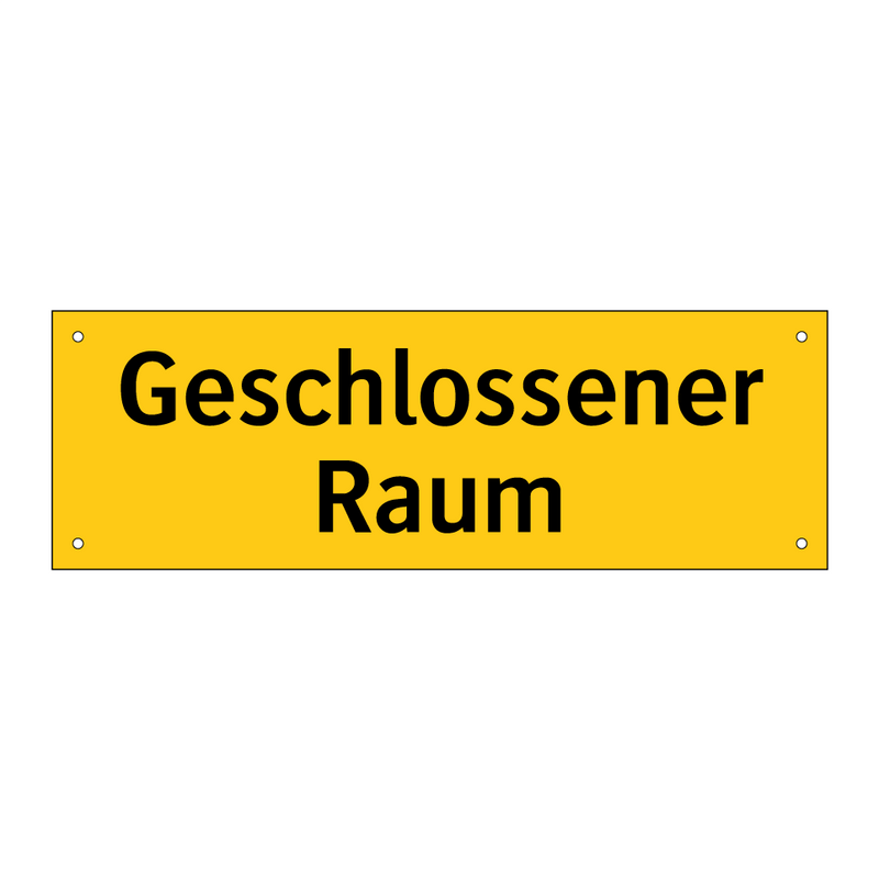 Geschlossener Raum