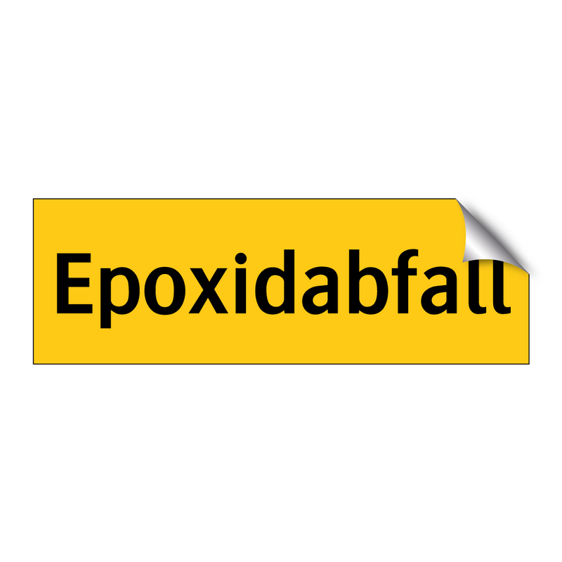 Epoxidabfall