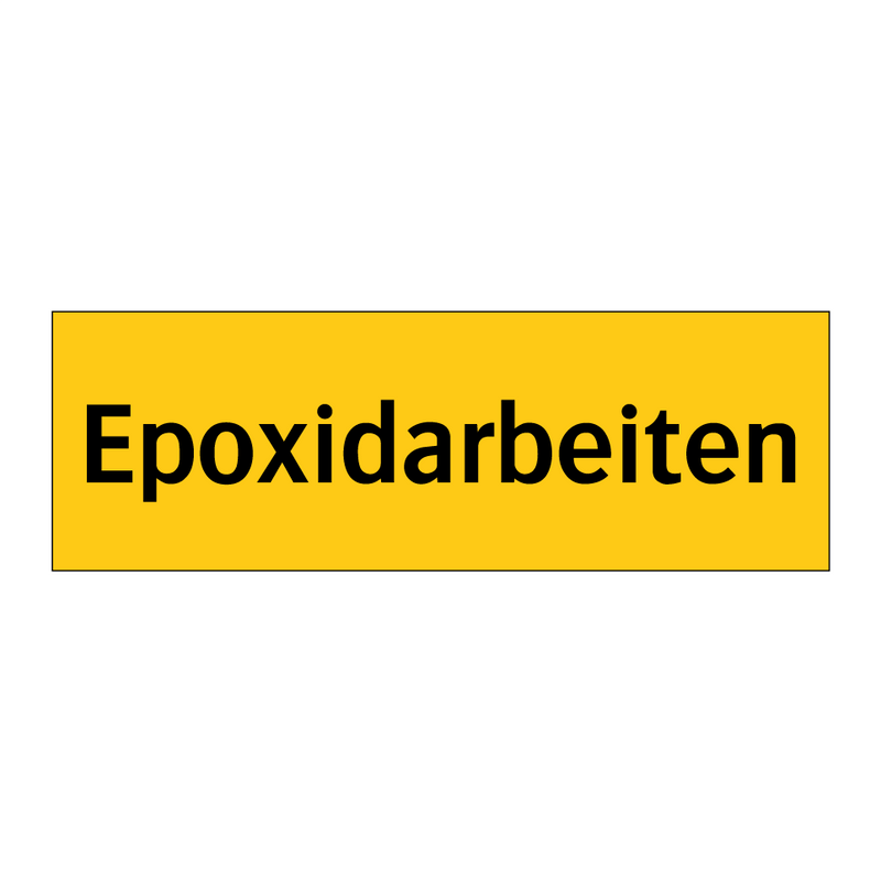 Epoxidarbeiten