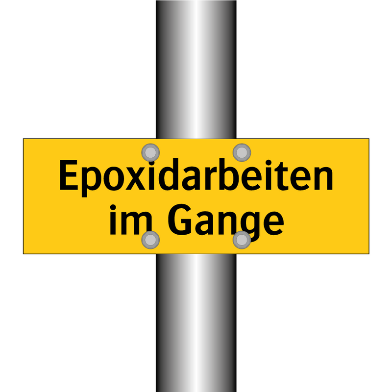 Epoxidarbeiten im Gange