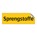 Sprengstoffe