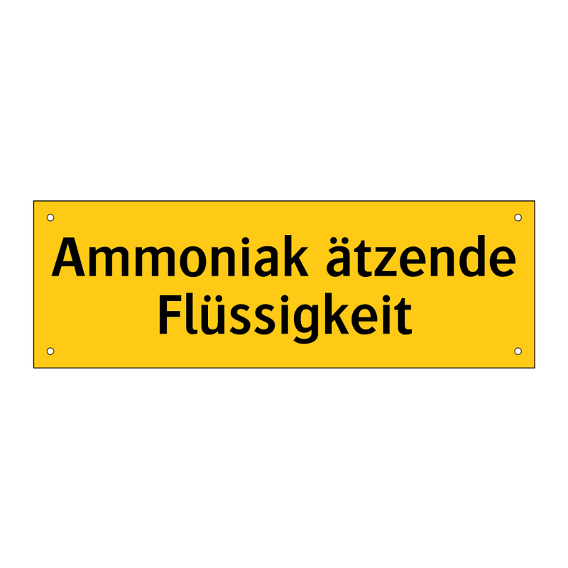 Ammoniak ätzende Flüssigkeit