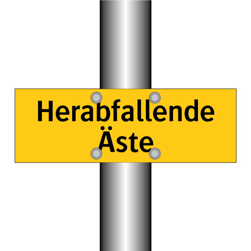 Herabfallende Äste