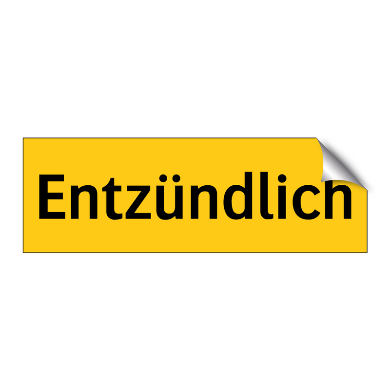 Entzündlich