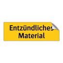 Entzündliches Material