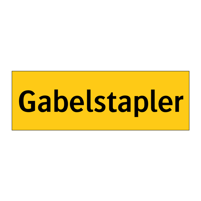Gabelstapler