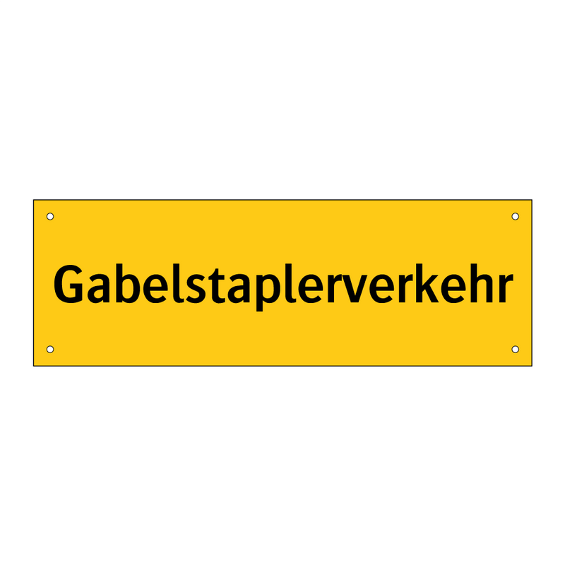 Gabelstaplerverkehr