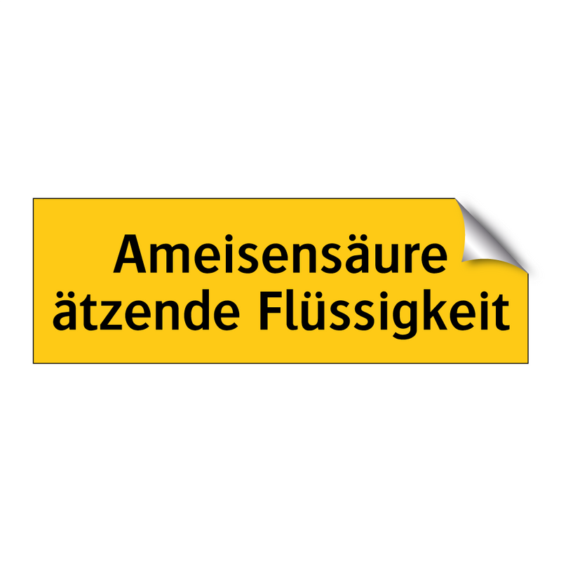 Ameisensäure ätzende Flüssigkeit
