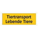 Tiertransport Lebende Tiere