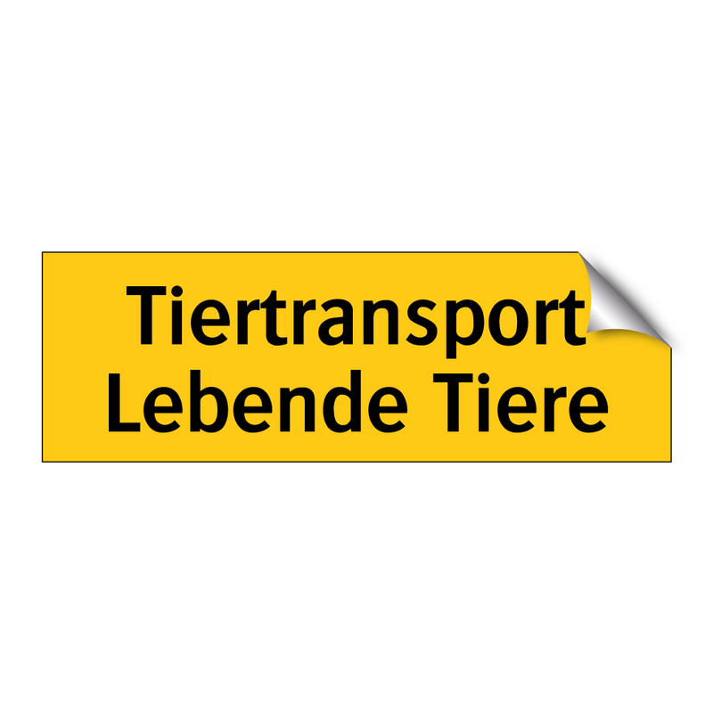 Tiertransport Lebende Tiere