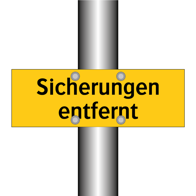 Sicherungen entfernt