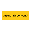 Gas-Notabsperrventil