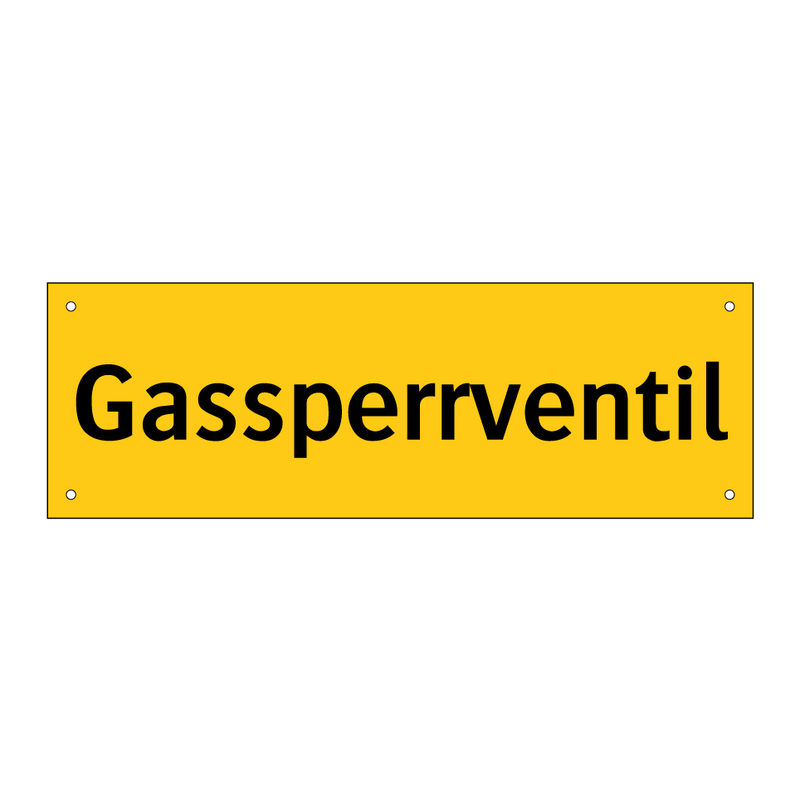 Gassperrventil