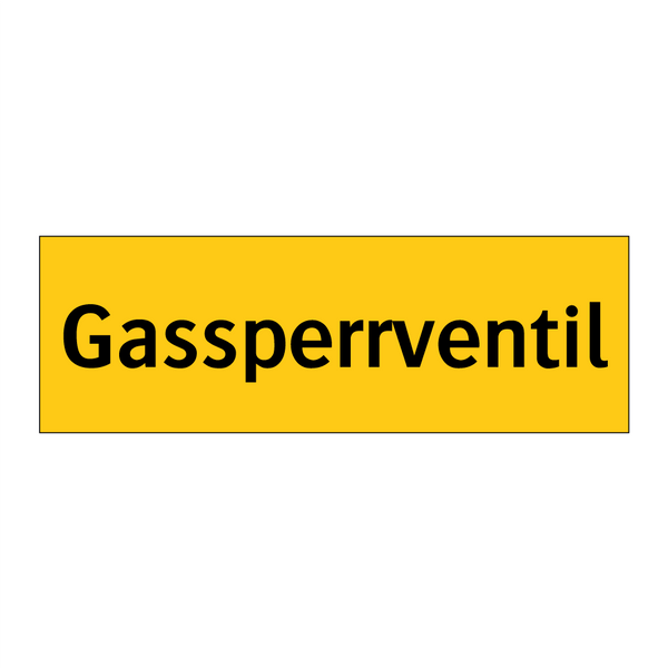 Gassperrventil
